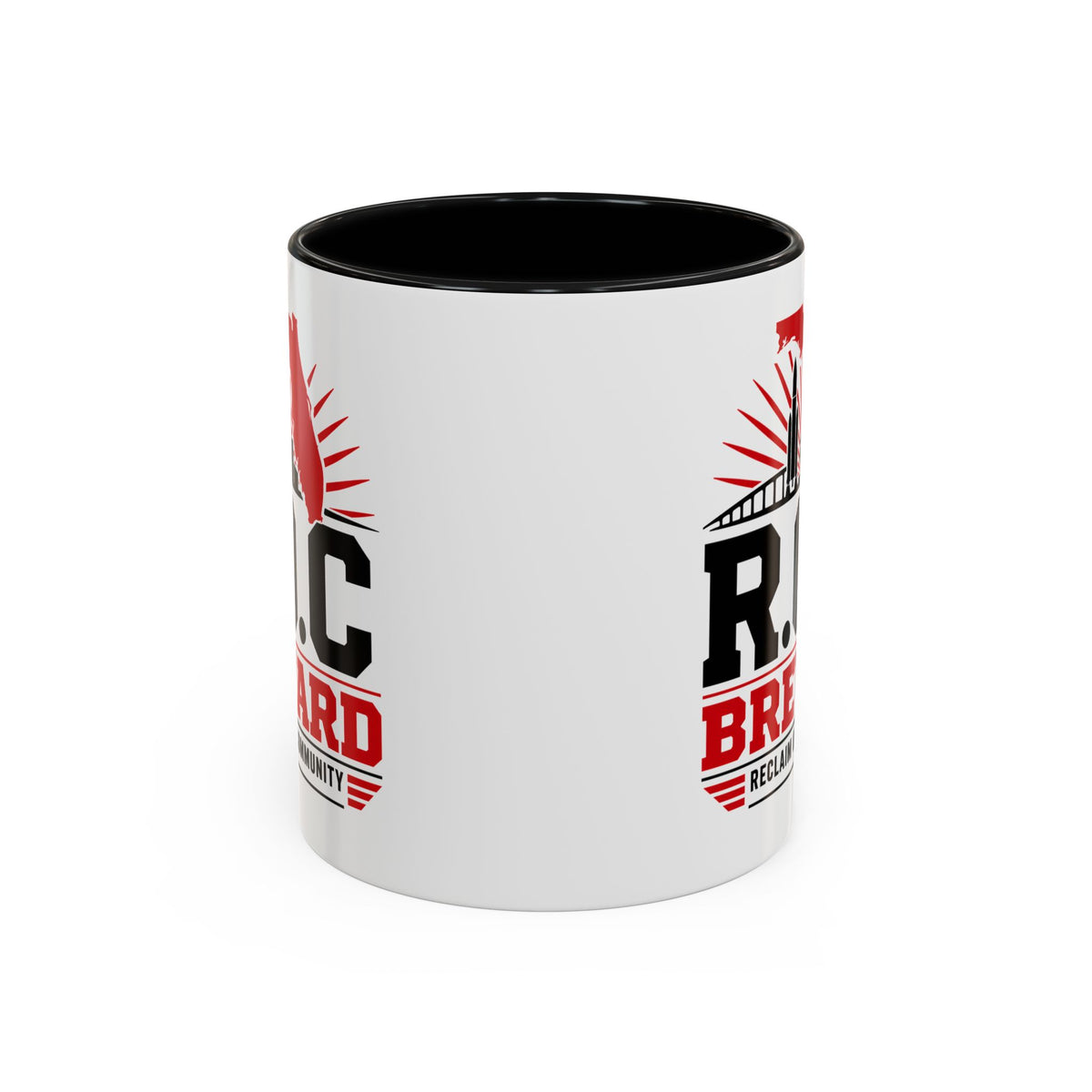 ROC Brevard Accent Coffee Mug — Reclaim Our Community Florida Souvenir (11/15oz)