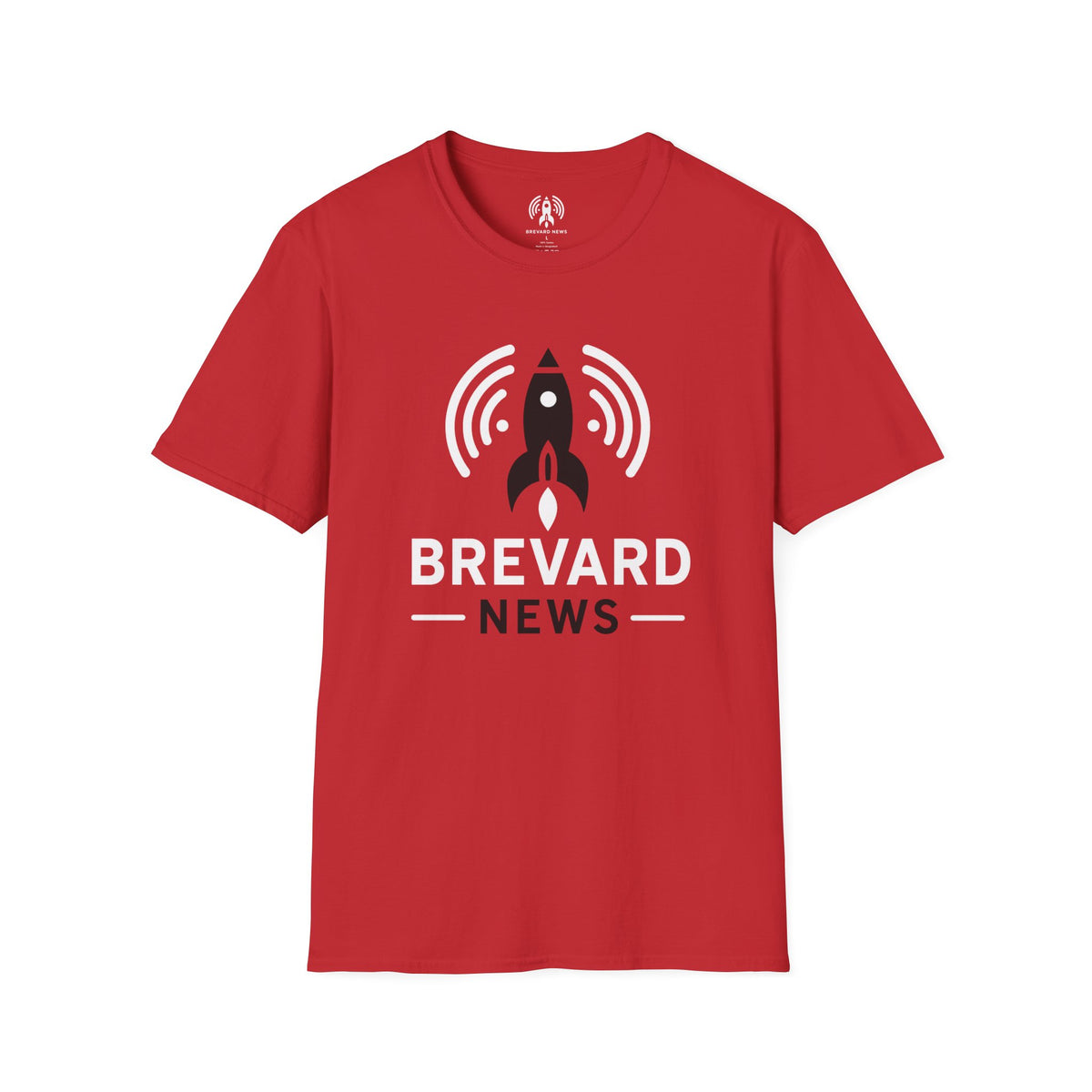 Brevard News Rocket T-Shirt — Local News Logo Tee