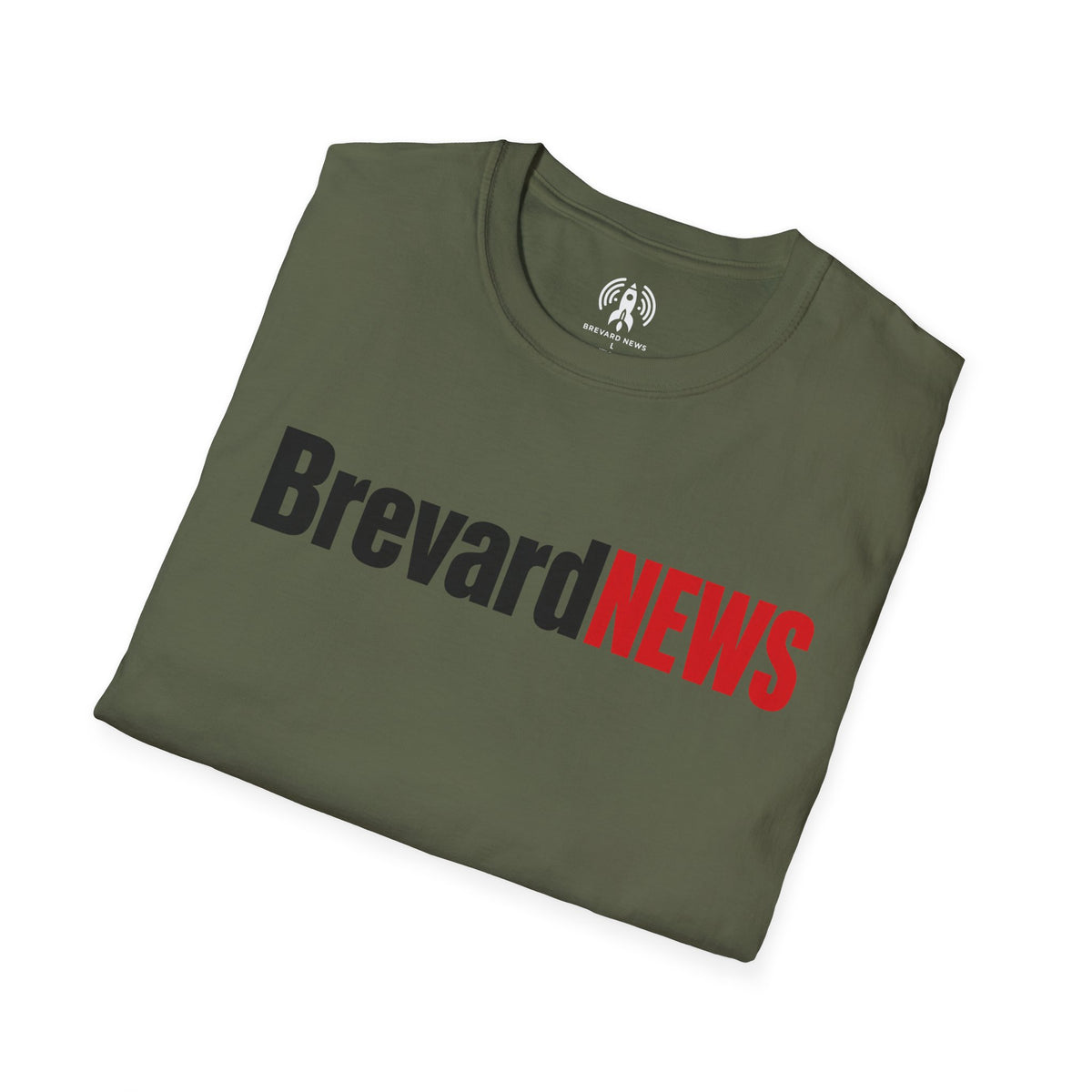 BrevardNEWS Tee — Local News Logo T-Shirt