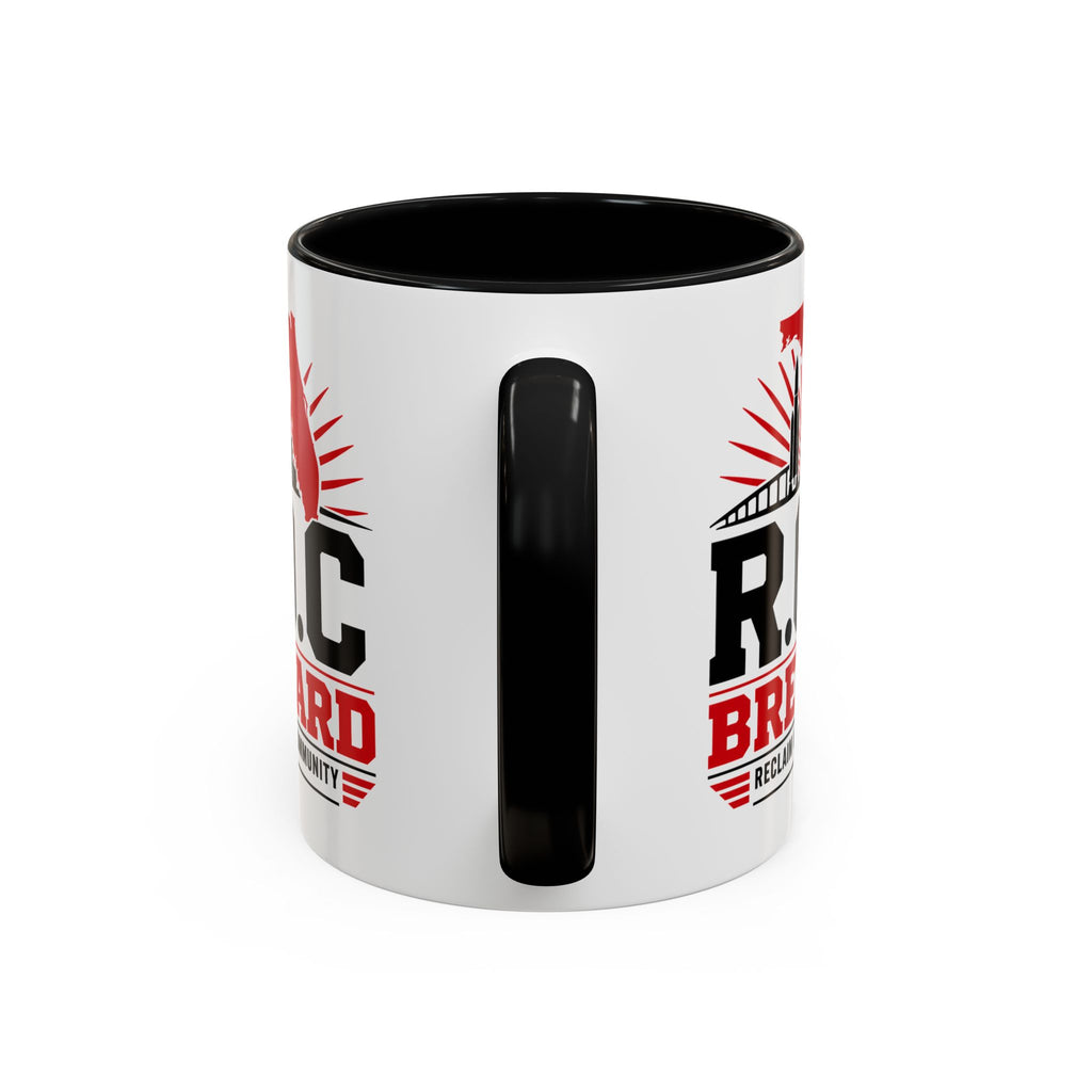 ROC Brevard Accent Coffee Mug — Reclaim Our Community Florida Souvenir (11/15oz)