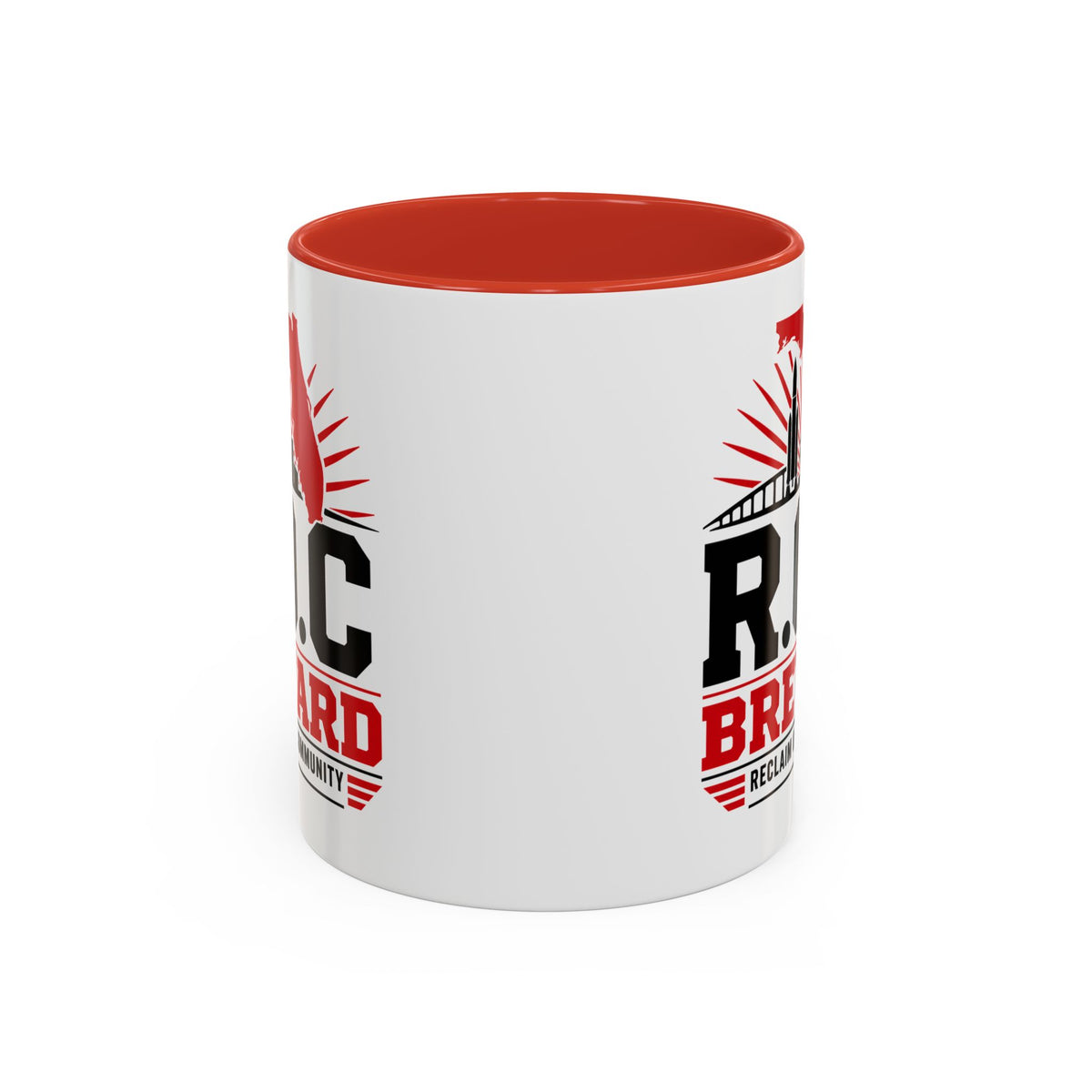 ROC Brevard Accent Coffee Mug — Reclaim Our Community Florida Souvenir (11/15oz)